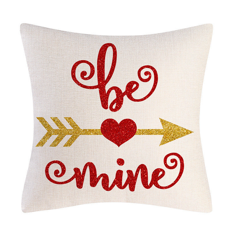 Taie d’Oreiller en Lin Spéciale Saint-Valentin – Le Cadeau Romantique Idéal