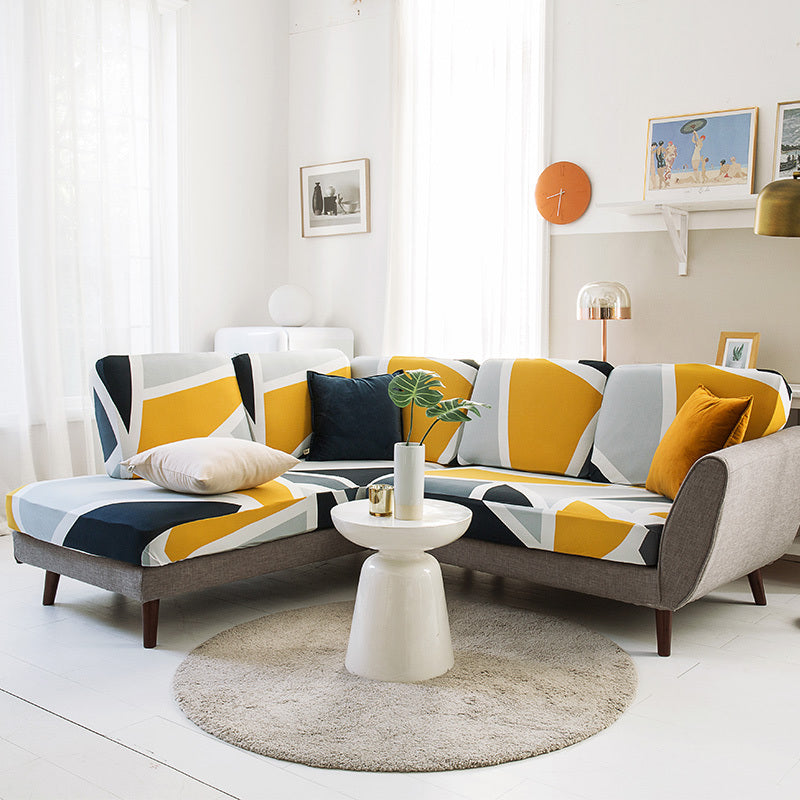 Housse de Canapé Motif Luxueux Coloré style Mosiko