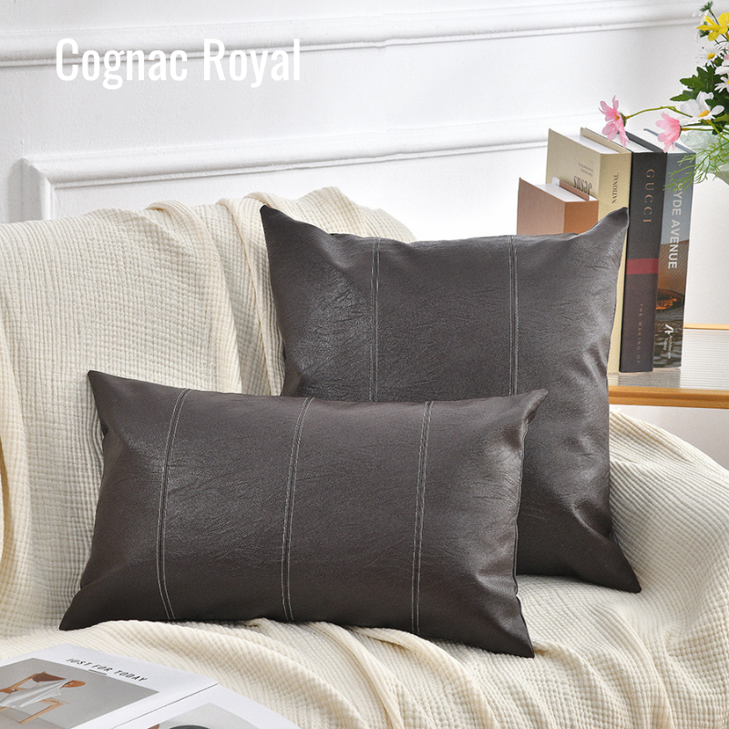 CUIRÉA – Coussin en Cuir | Élégance Contemporaine & Confort Haut de Gamme