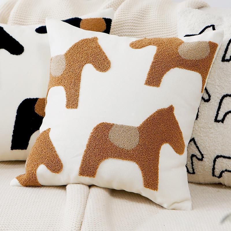 Housse de Coussin Élégante – Transformez Instantanément Votre Canapé & Votre Lit