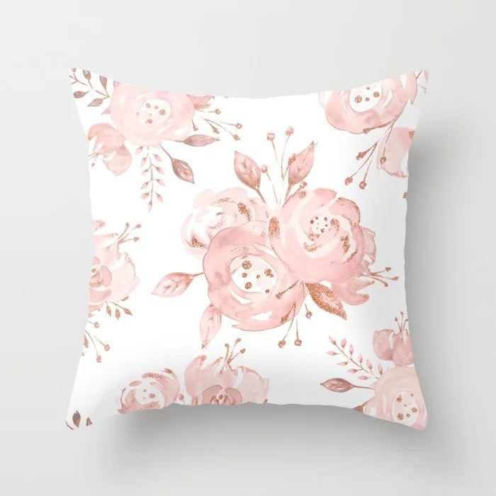 Taie d’Oreiller Rose – Douceur & Élégance pour Canapé et Lit
