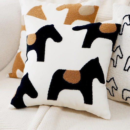 Housse de Coussin Élégante – Transformez Instantanément Votre Canapé & Votre Lit