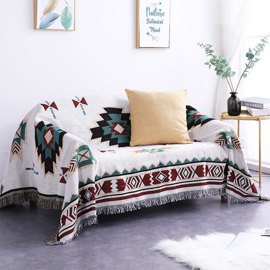 Jeté De Canapé Motif Bohème Coloré style Isbjörn