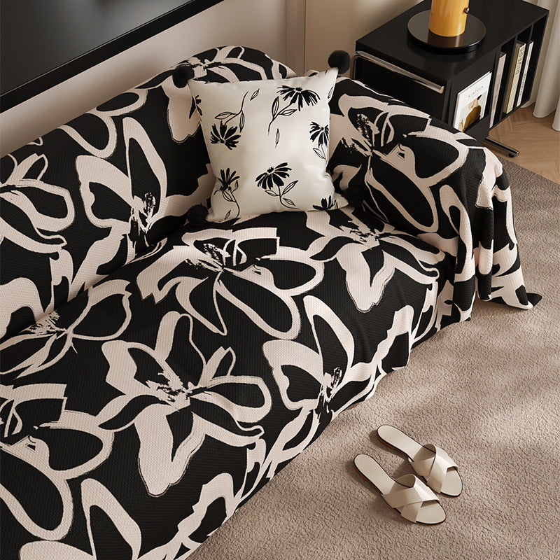 Coussin de Canapé Noir Élégant – Anti-Taches, Confort Luxe & Universel 4 Saisons