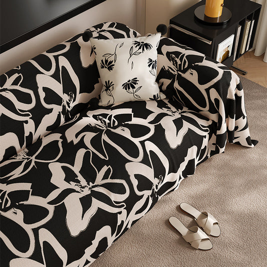 Coussin de Canapé Noir Élégant – Anti-Taches, Confort Luxe & Universel 4 Saisons